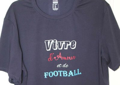 tee-shirt football