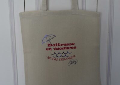 tote bag maîtresse 121