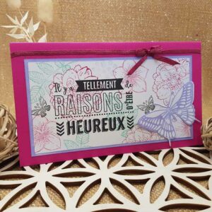 carte fond fleuri raisons heureux 204