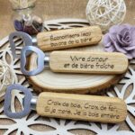 idée cadeau - fête pères / grands-pères - décapsuleur personnalisé