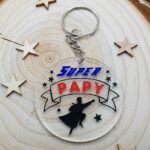 porte-clés super papy - idée cadeau