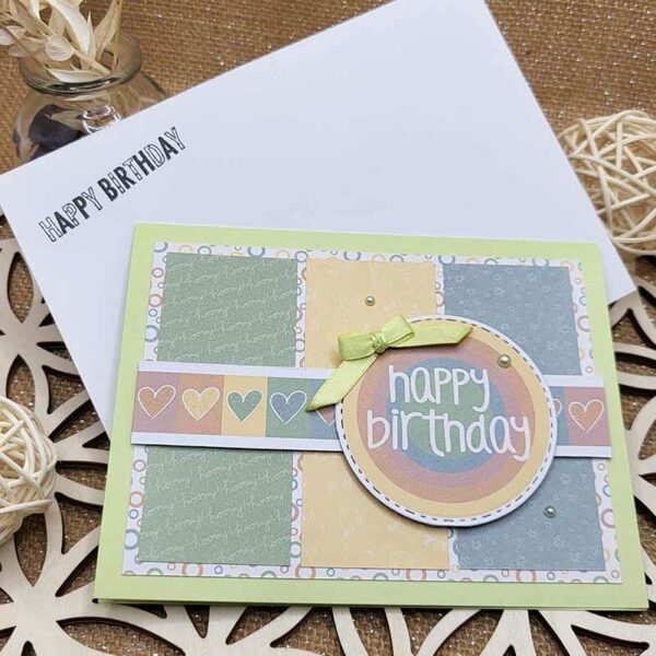 carte anniversaire pastel 417 enveloppe