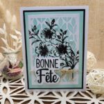 carte bonne fête fleurie
