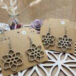 boucles d'oreilles - graine de vie