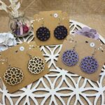 boucles d'oreilles - un oeil créatif