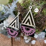 boucles d'oreilles en bois - Arras - Hauts de France