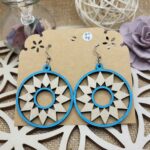boucles d'oreilles artisanales - bohème