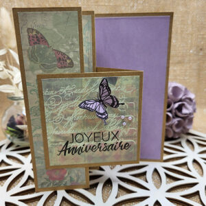 carte anniversaire artisanale