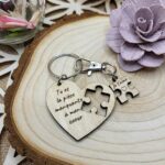 porte-clés artisanal pour cadeau St-Valentin
