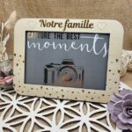 cadre photo fait main