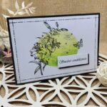 carte artisanale pour condoléances
