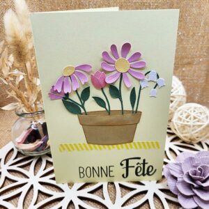 carte artisanale bonne fête