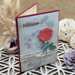 carte artisanale pour mariage, pacs