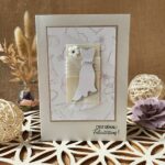 carte félicitations mariage avec robe