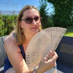 éventail en bois personnalisé