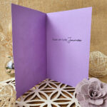 carte d'anniversaire faite main