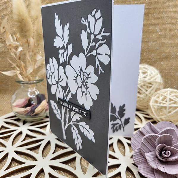 carte de compassion "je suis là pour toi"