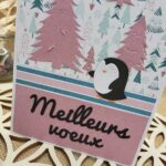 carte de voeux pingouin - originale et tendre