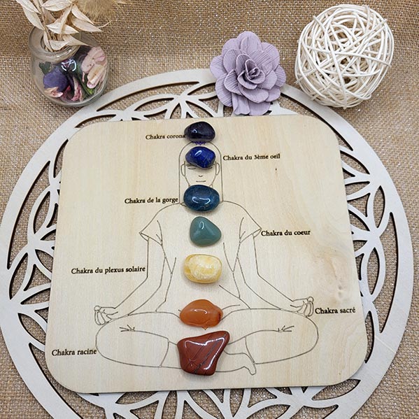 Kit de lithothérapie et méditation