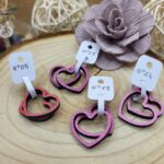 breloques coeur pour boucle d'oreilles créoles