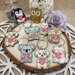 porte-clés collection les p'tits compagnons - animaux